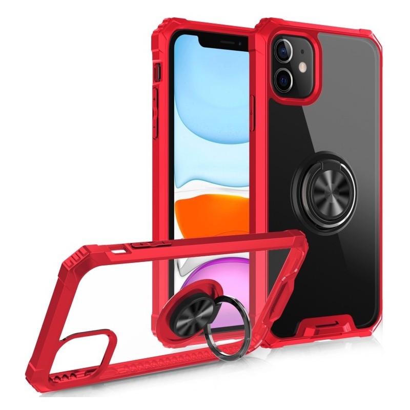 Funda Protectora Magnética con Anillo para iPhone 11