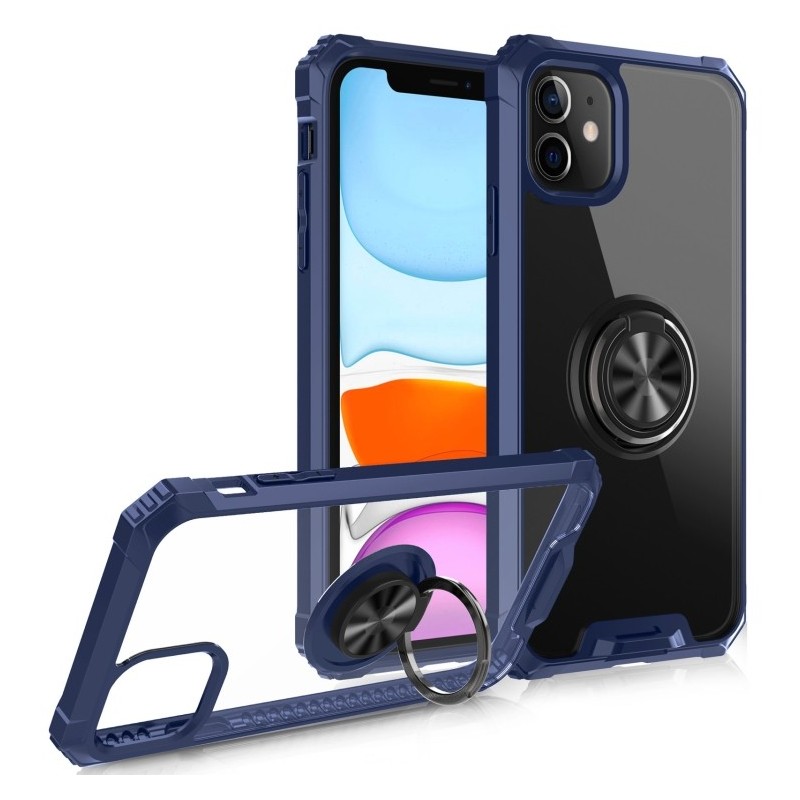 Funda Protectora Magnética con Anillo para iPhone 11