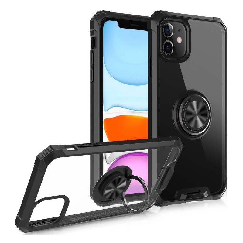 Funda Protectora Magnética con Anillo para iPhone 11