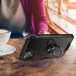 Funda Protectora Magnética con Anillo para iPhone 11