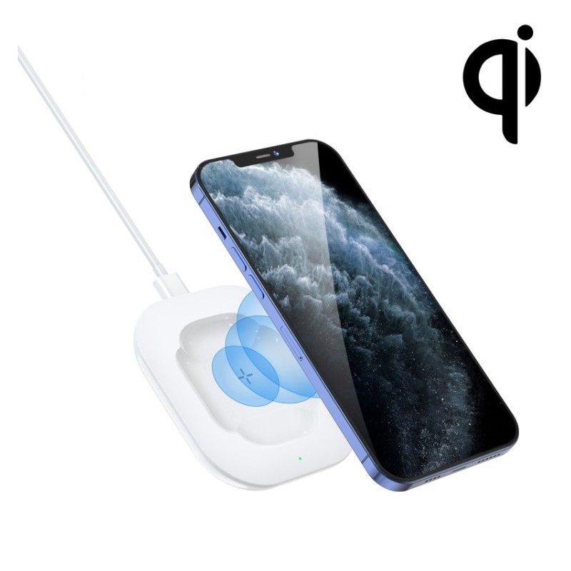 TOTU Cargador Rápido para iPhone 12 Series + AirPods + AirPods Pro