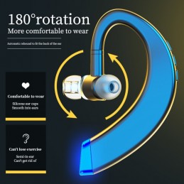 Auricular Estéreo Inalámbrico Universal Giratorio para una Oreja