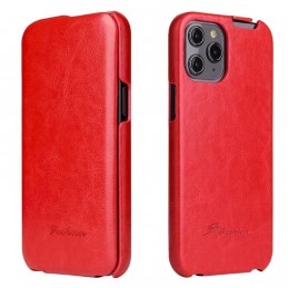 Funda para iPhone 12 Pro Max de Piel con Tapa Vertical