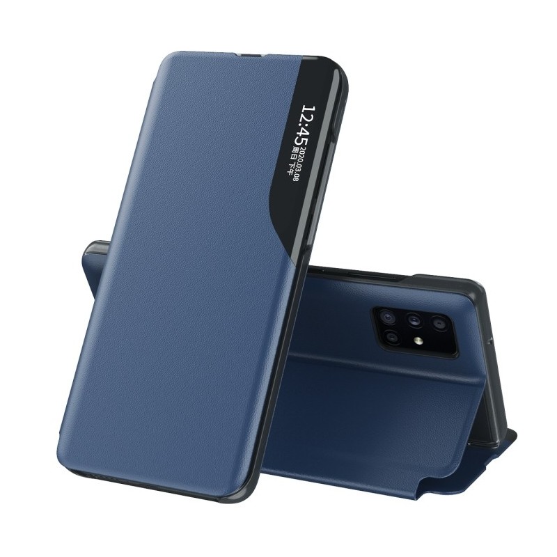 Funda Magnetica para Samsung Galaxy S30 Ultra de Piel con Pantalla Lateral