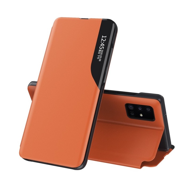 Funda Magnetica para Samsung Galaxy S30 Ultra de Piel con Pantalla Lateral