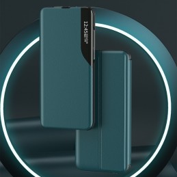 Funda Magnetica para Samsung Galaxy S30 Ultra de Piel con Pantalla Lateral