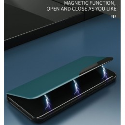Funda Magnetica para Samsung Galaxy S30 Ultra de Piel con Pantalla Lateral
