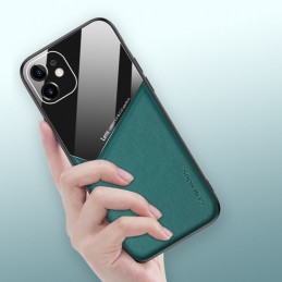 GENEROUS Funda Magnética de Piel + Cristal para iPhone 12 / 12 Pro
