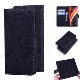 Funda Libro de Cuero con Soporte y Billetera para iPhone 12 Pro Max