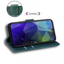 Funda Libro de Cuero con Soporte y Billetera para iPhone 12 Pro Max