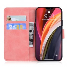 Funda Libro de Cuero con Soporte y Billetera para iPhone 12 Pro Max