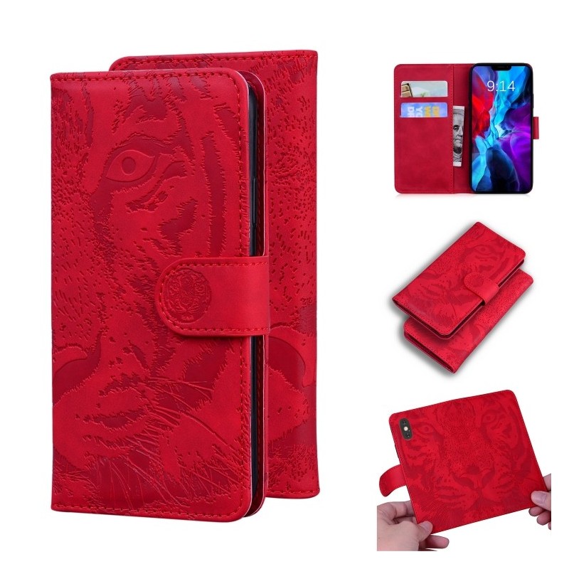 Funda Libro de Cuero con Soporte y Billetera para iPhone 12 mini