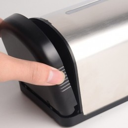 Dispensador automático de jabón liquido o desinfectante de acero inoxidable 600ML