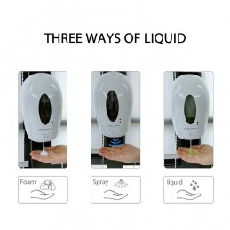 Dispensador de jabon liquido automatico con sensor para baño