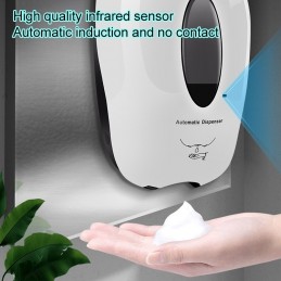 Dispensador de jabon liquido automatico con sensor para baño