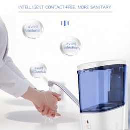 Dispensador automático de jabón o desinfectante liquido capacidad de 700 ml