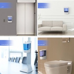 Dispensador automático de jabón o desinfectante liquido capacidad de 700 ml