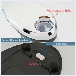 Dosificador de espuma de jabón con sensor automático recargable
