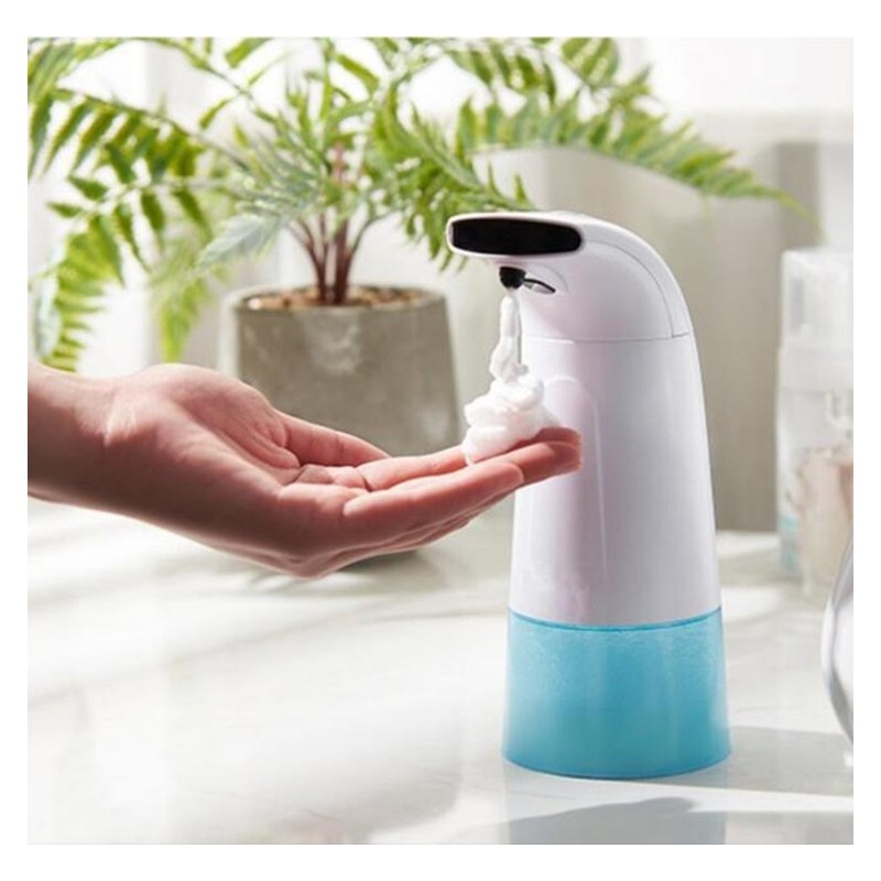 Dispensador de jabón en espuma automático para el baño