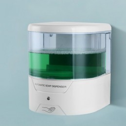 Dispensador de jabón con sensor automático para montar en la pared