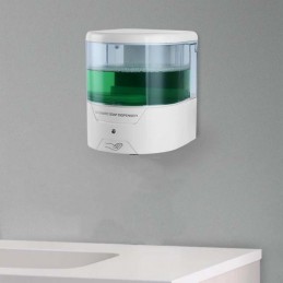 Dispensador de jabón con sensor automático para montar en la pared