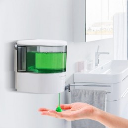 Dispensador de jabón con sensor automático para montar en la pared