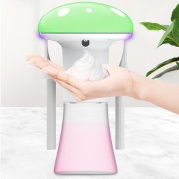 Dosificador 2 en 1 de jabón en espuma automático y esterilizador de cepillos