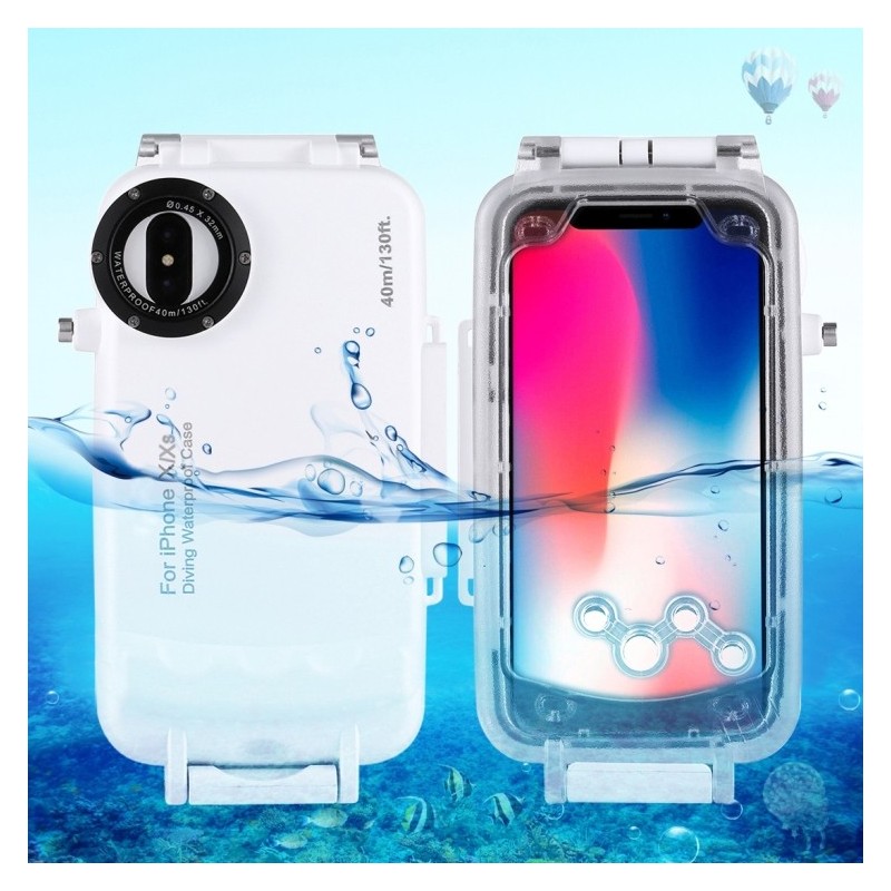 Funda Carcasa iPhone X XS Sumergible, Acuatica, Buceo