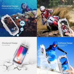 Funda Carcasa iPhone X XS Sumergible, Acuatica, Buceo