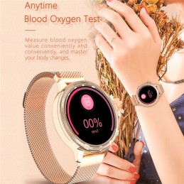 Smartwatch para mujer Lokmat M3 con pantalla IPS de 1,1 pulgadas