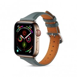 Correa reloj de cuero genuino para Apple Watch 6, SE, 5, 4 44 mm
