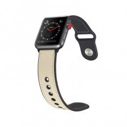 Correa de Cuero Paste TPU para Apple Watch 6,SE,5 y 4 44mm