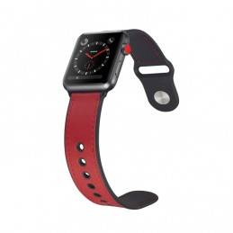 Correa de Cuero Paste TPU para Apple Watch 6,SE,5 y 4 44mm