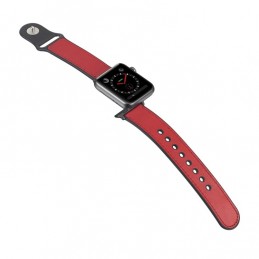 Correa de Cuero Paste TPU para Apple Watch 6,SE,5 y 4 44mm