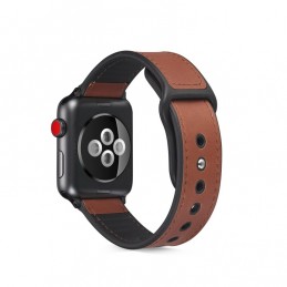 Correa de Cuero Paste TPU para Apple Watch 6,SE,5 y 4 44mm