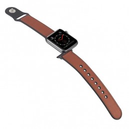 Correa de Cuero Paste TPU para Apple Watch 6,SE,5 y 4 44mm