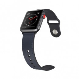 Correa de Cuero Paste TPU para Apple Watch 6,SE,5 y 4 44mm
