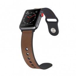 Correa de Cuero Paste TPU para Apple Watch 6,SE,5 y 4 44mm