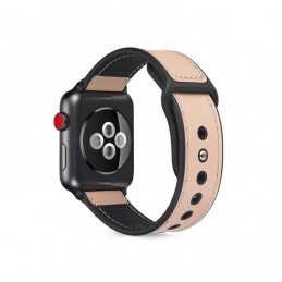 Correa de Cuero Paste TPU para Apple Watch 6,SE,5 y 4 44mm