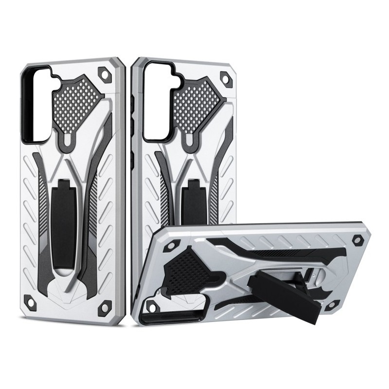 Funda Samsung Galaxy S30 Ultra protectora de TPU + PC a prueba de golpes con soporte