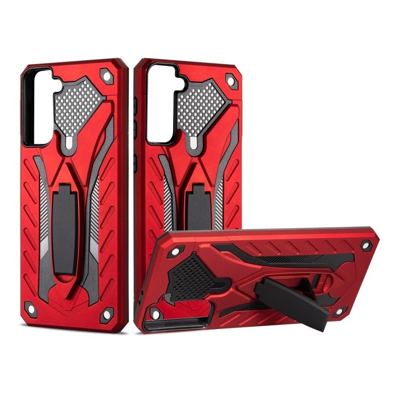 Funda Samsung Galaxy S30 Ultra protectora de TPU + PC a prueba de golpes con soporte