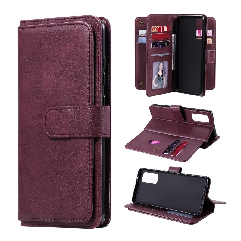 Funda de Piel Tipo Libro Samsung Galaxy S20 FE 5G con Soporte