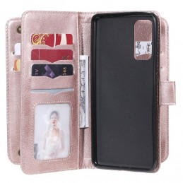 Funda de Piel Tipo Libro Samsung Galaxy M01 con Soporte