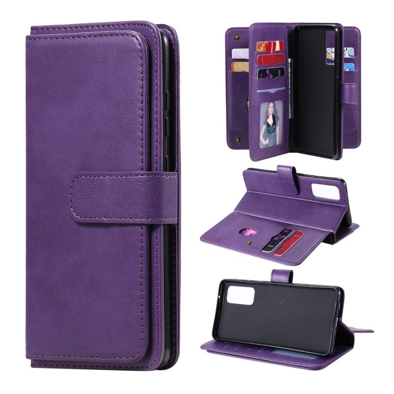Funda de Piel Tipo Libro Samsung Galaxy M01 con Soporte