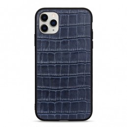 Funda Gernuina de Piel Textura Cocodrilo para iPhone 12 / 12 Pro