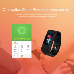 TLW Pulsera Inteligente Actividad Fitness Tracker Bluetooth, Impermeable IP67