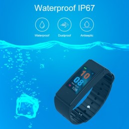 TLW Pulsera Inteligente Actividad Fitness Tracker Bluetooth, Impermeable IP67