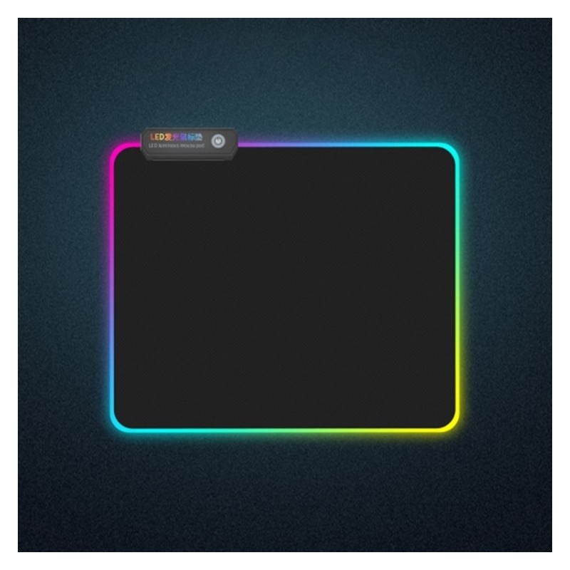 Alfombrilla Gaming Retroiluminada LED RGB