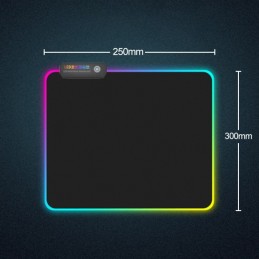 Alfombrilla Gaming Retroiluminada LED RGB