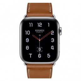 Correa de cuero de repuesto para Apple Watch 6, SE, 5, 4 40 mm 3, 2, 1 38 mm color marrón